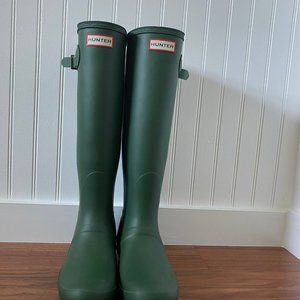 Women's Original Tall Green Hunter Boots